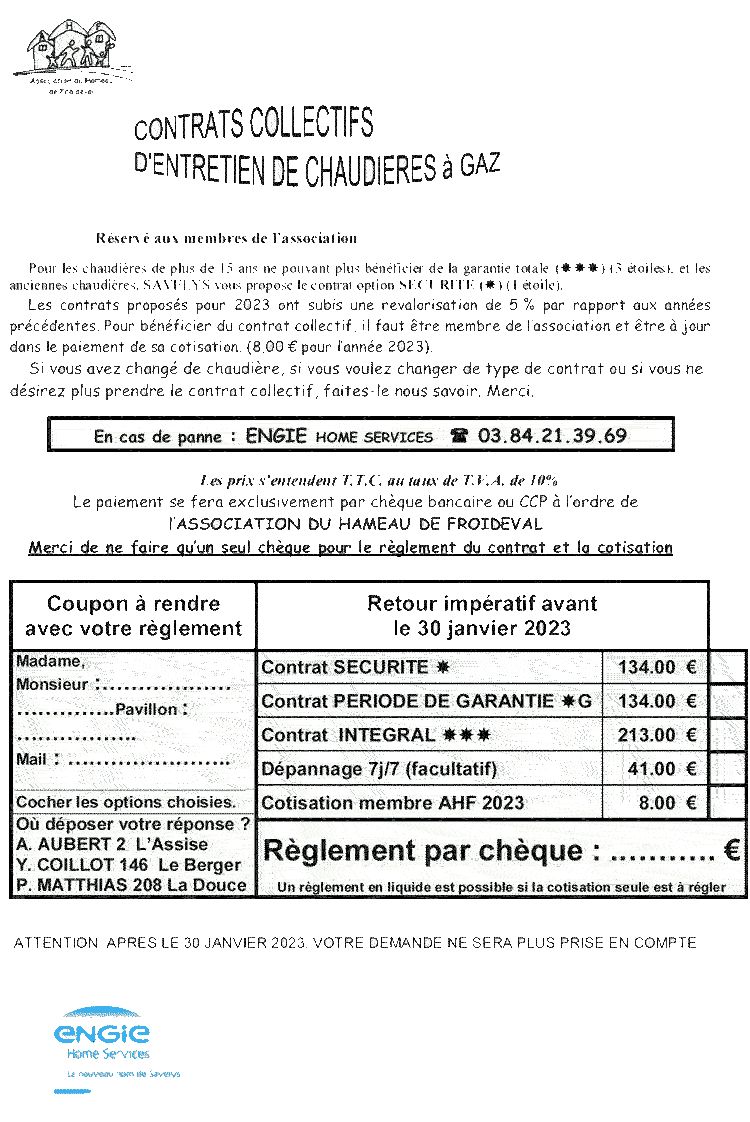 chaudires gaz